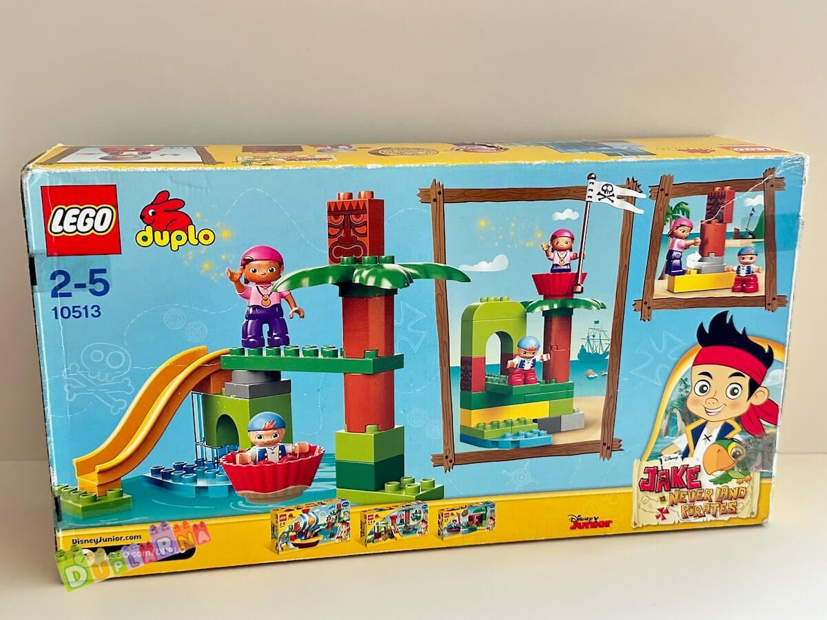 Lego Duplo 10513 - Pirát Jake - Skrýš Země Nezemě