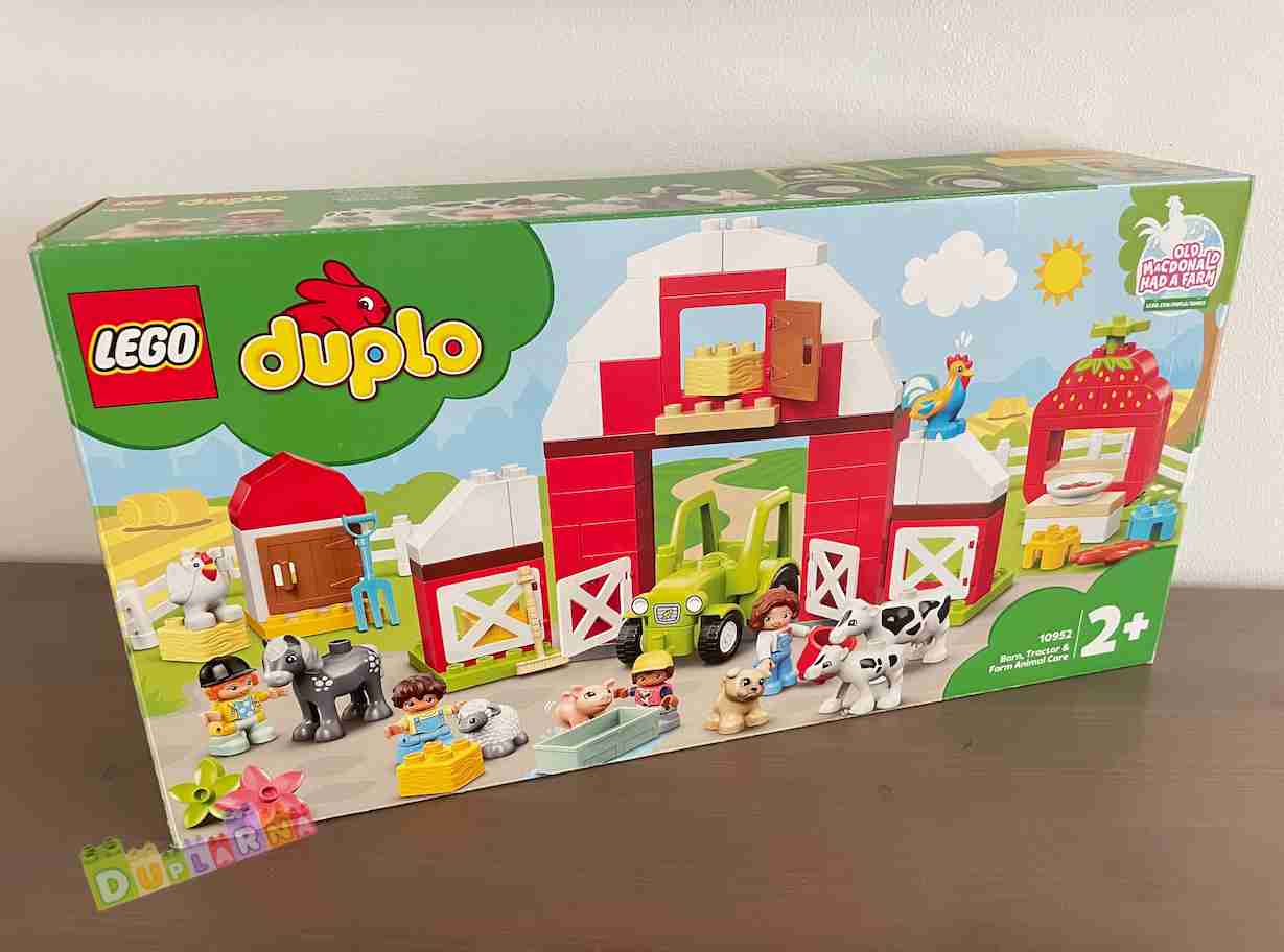 Lego Duplo 10952 - Stodola / Farma - traktor a zvířátka z farmy