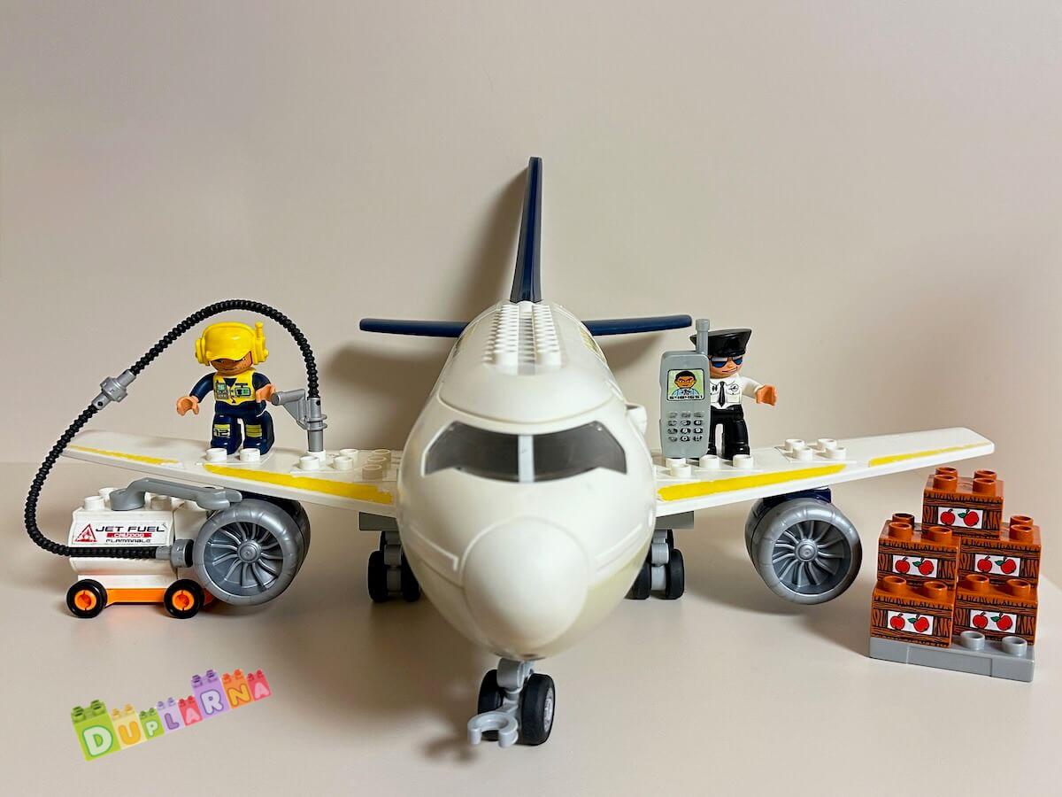 Lego Duplo 7843 - Velké nákladní letadlo CARGO / letiště