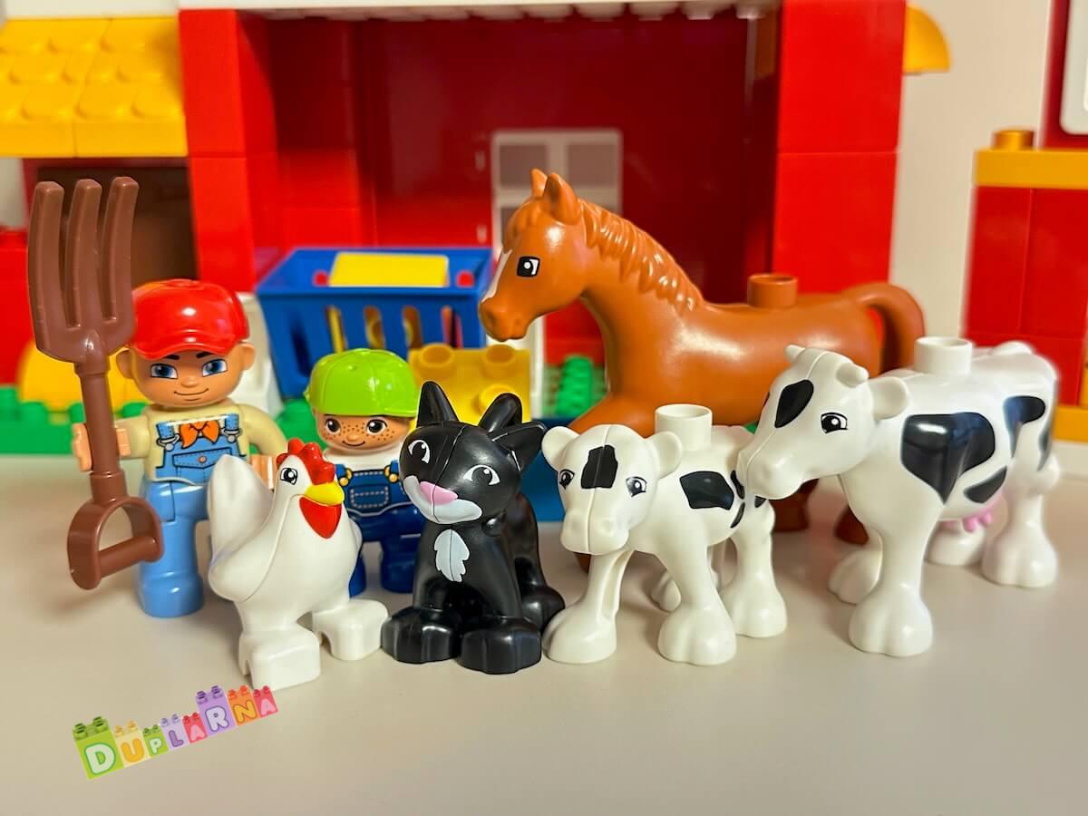 Lego Duplo 10525 - Velká farma , traktor , zvířata