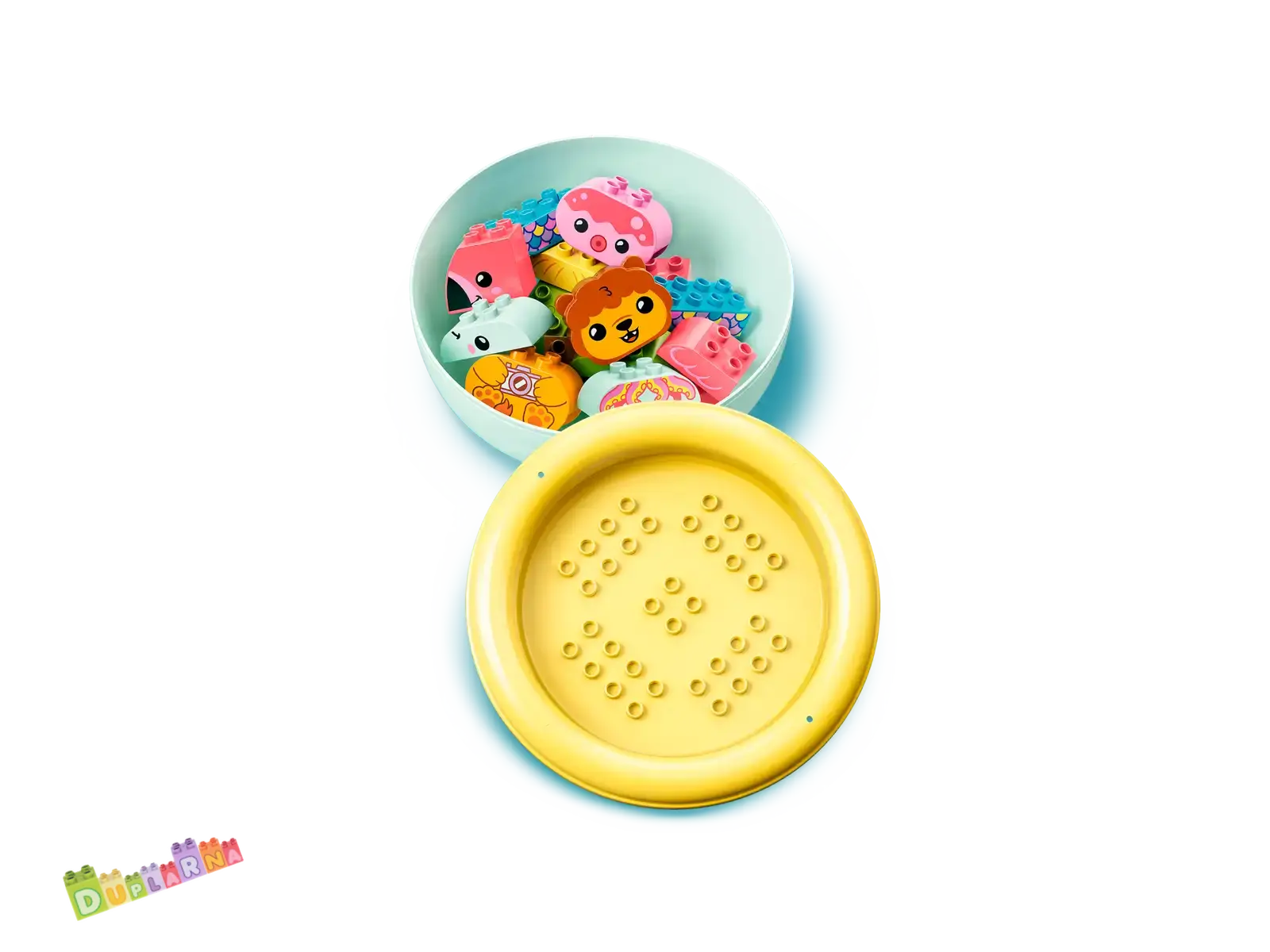 Lego Duplo 10966 - Legrace ve vaně: Plovoucí ostrov se zvířaty