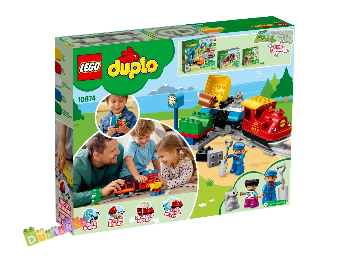Lego Duplo 10874 - Parní vláček