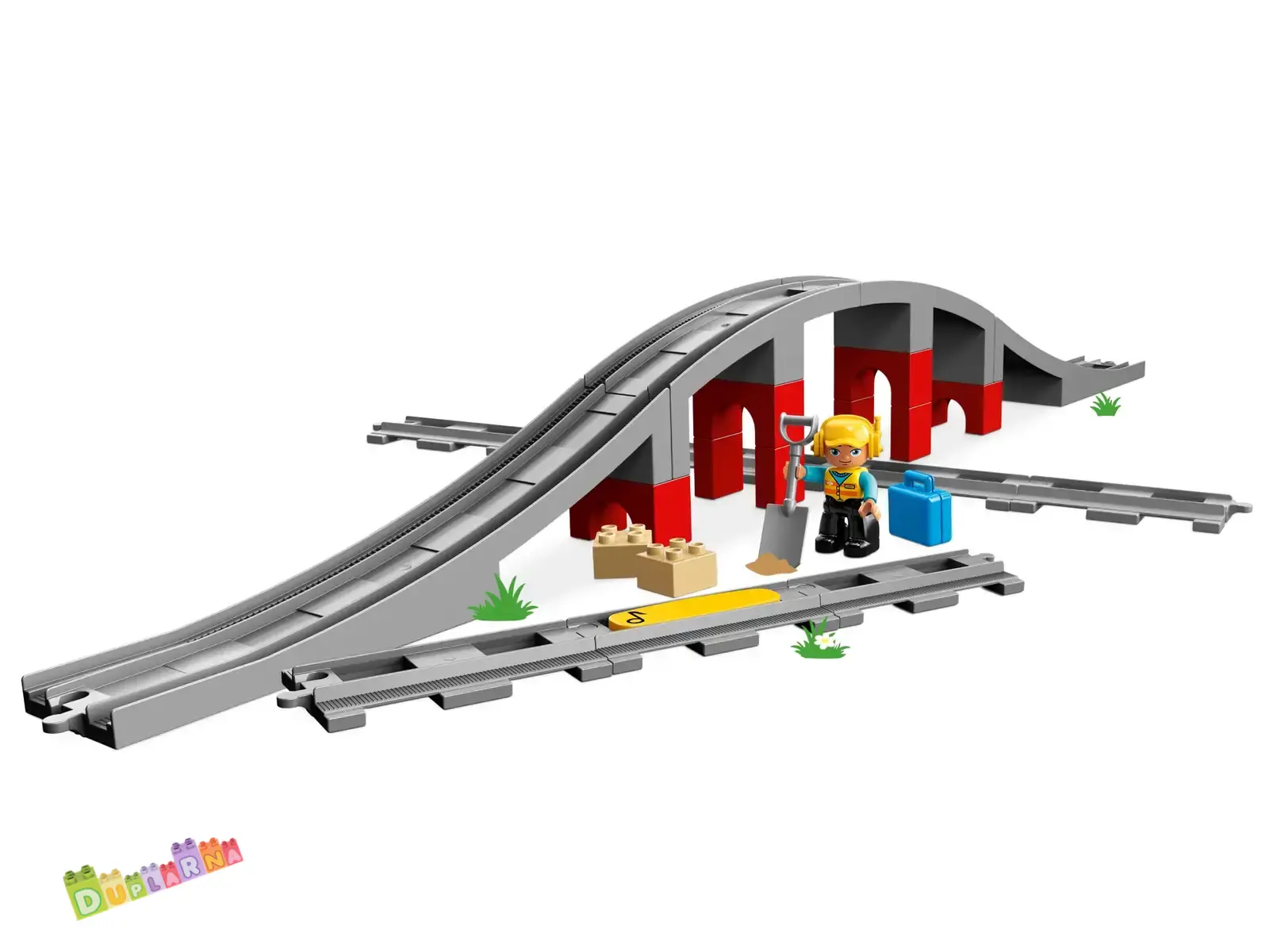 Lego Duplo 10872 - Doplňky k vláčku most a koleje