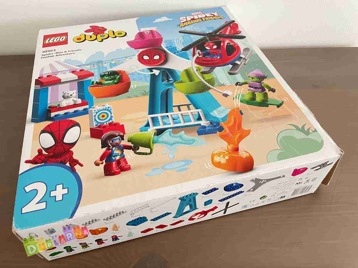 Lego Duplo 10963 - Spider-Man a přátelé: Dobrodružství na pouti