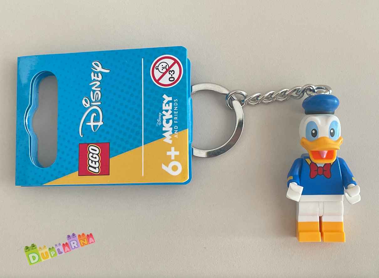 Lego Disney 854111 klíčenka – Přívěsek na klíče – Kačer Donald