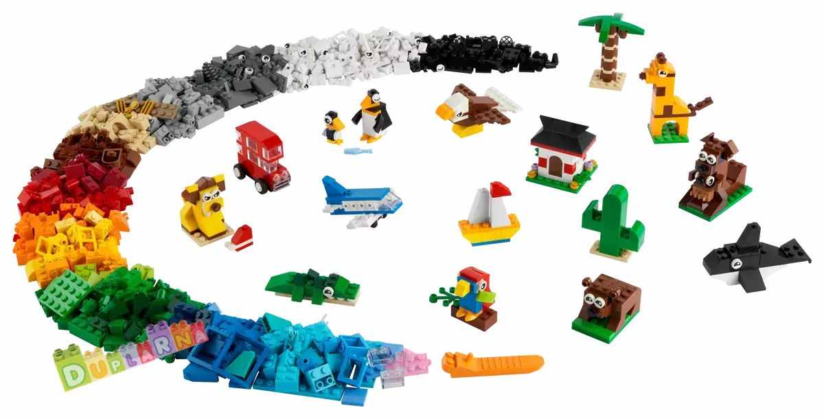 Lego Classic 11015 - Kreativní box / Cesta kolem světa