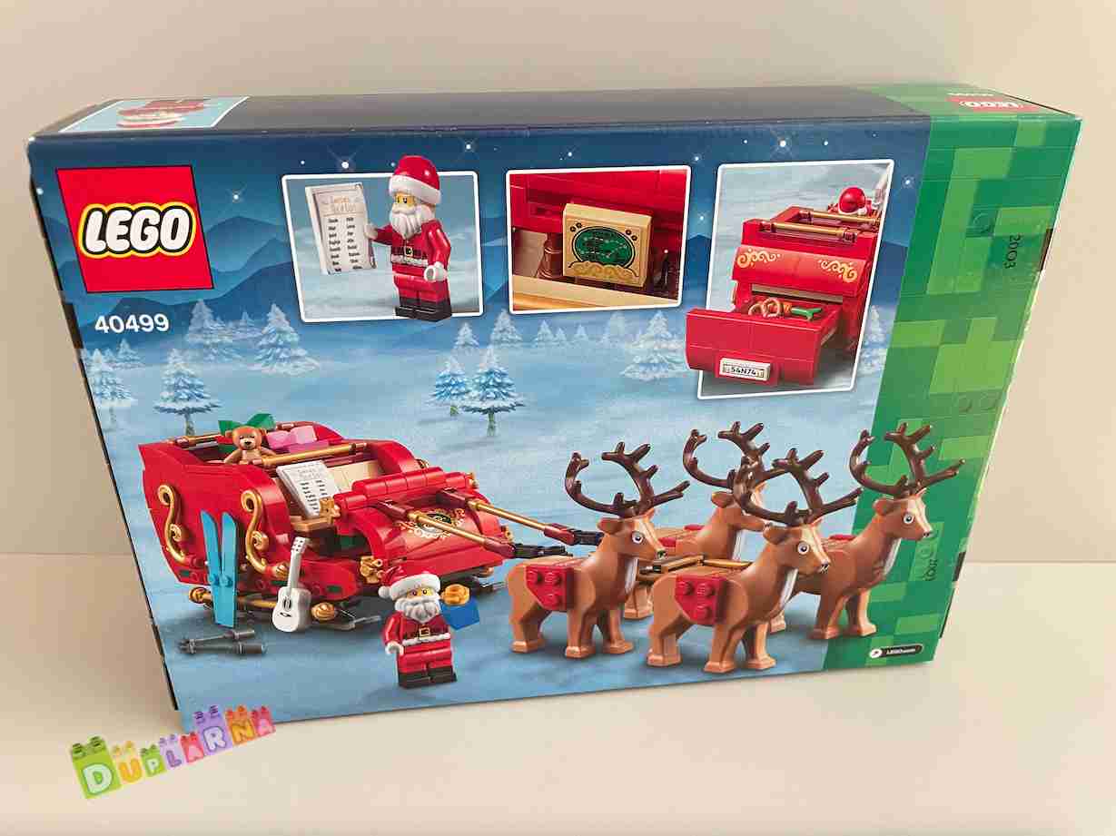 Lego 40499 - Santovy sáně / Vánoce