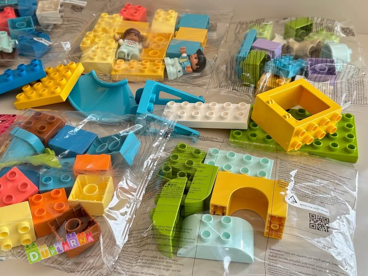 Lego Duplo 10914 - Velký set 85ks s kostkami / Hřiště