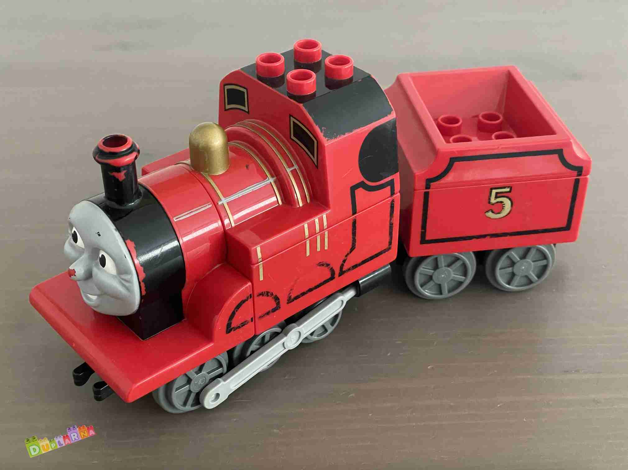 Lego Duplo 5552 - Mašinka Tomáš - Jakub - James na nádraží