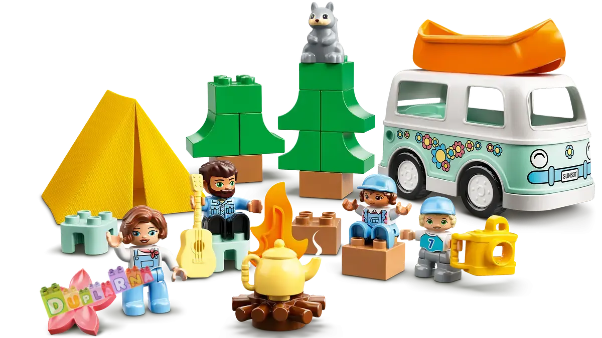 Lego Duplo 10946 - Dobrodružství v rodinném karavanu