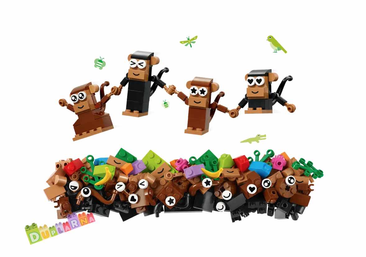 Lego Classic 11031 - Kreativní zábava s opicemi