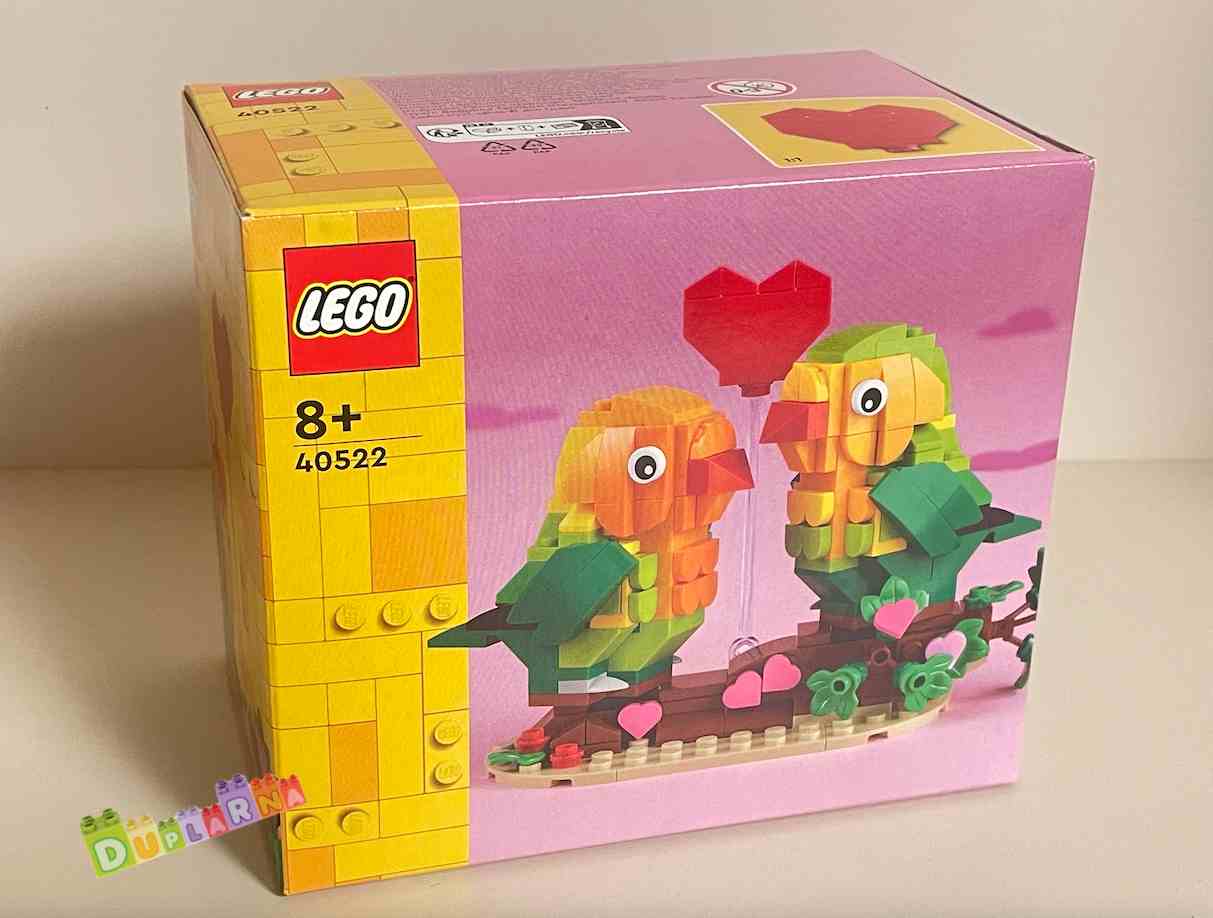 Lego 40522 - Valentýnské hrdličky