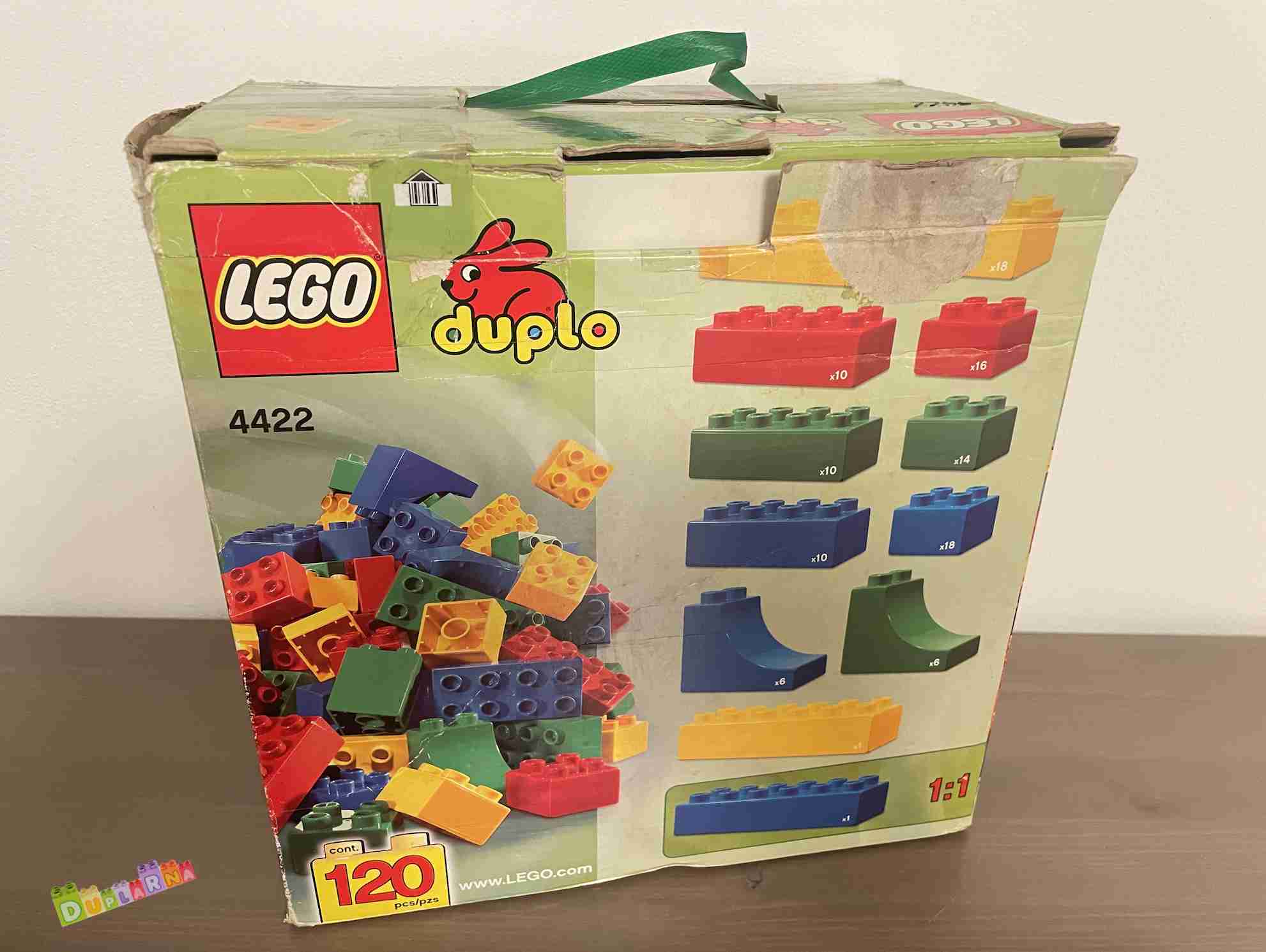 Lego Duplo 4422 - velký set kostek 120 ks