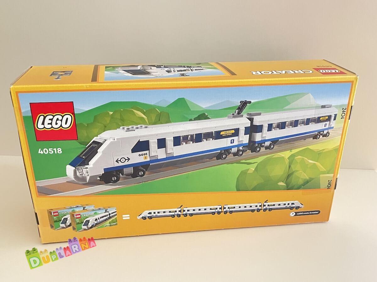 Lego Creator 40518 - Vysokorychlostní vlak