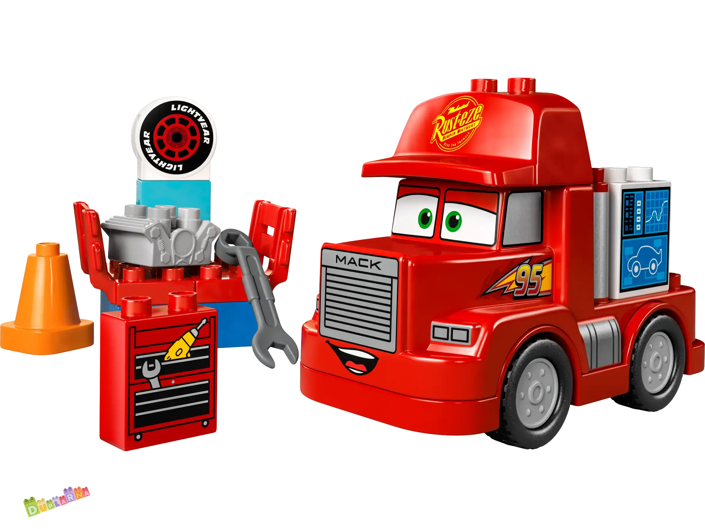 Lego Duplo Cars 10417 - Mack na závodech