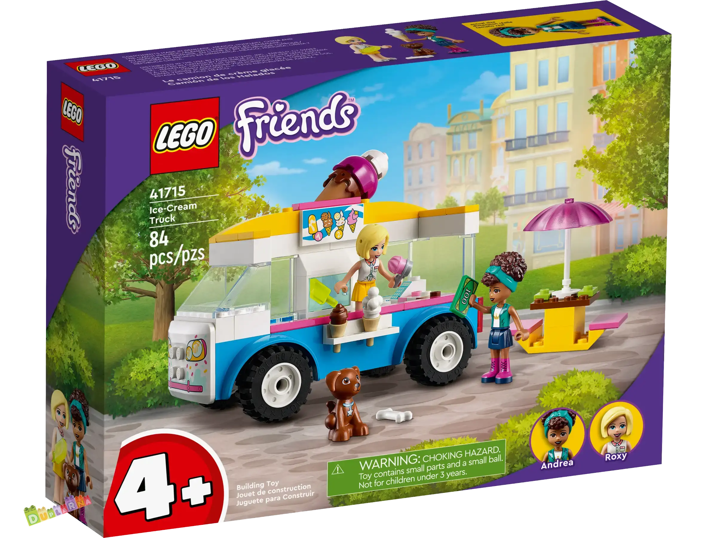 Lego Friends 41715 - Zmrzlinářský vůz