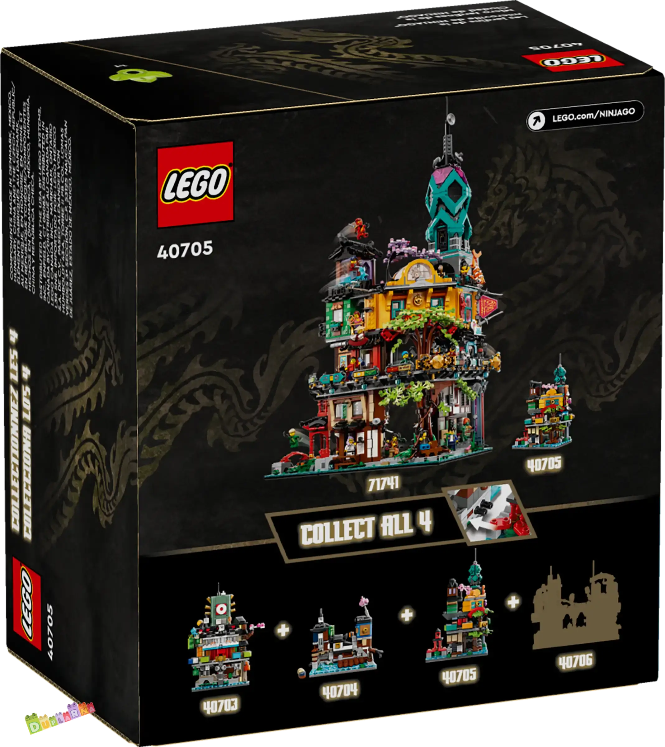 Lego VIP Ninjago 40705 - Miniaturní zahrady v NINJAGO