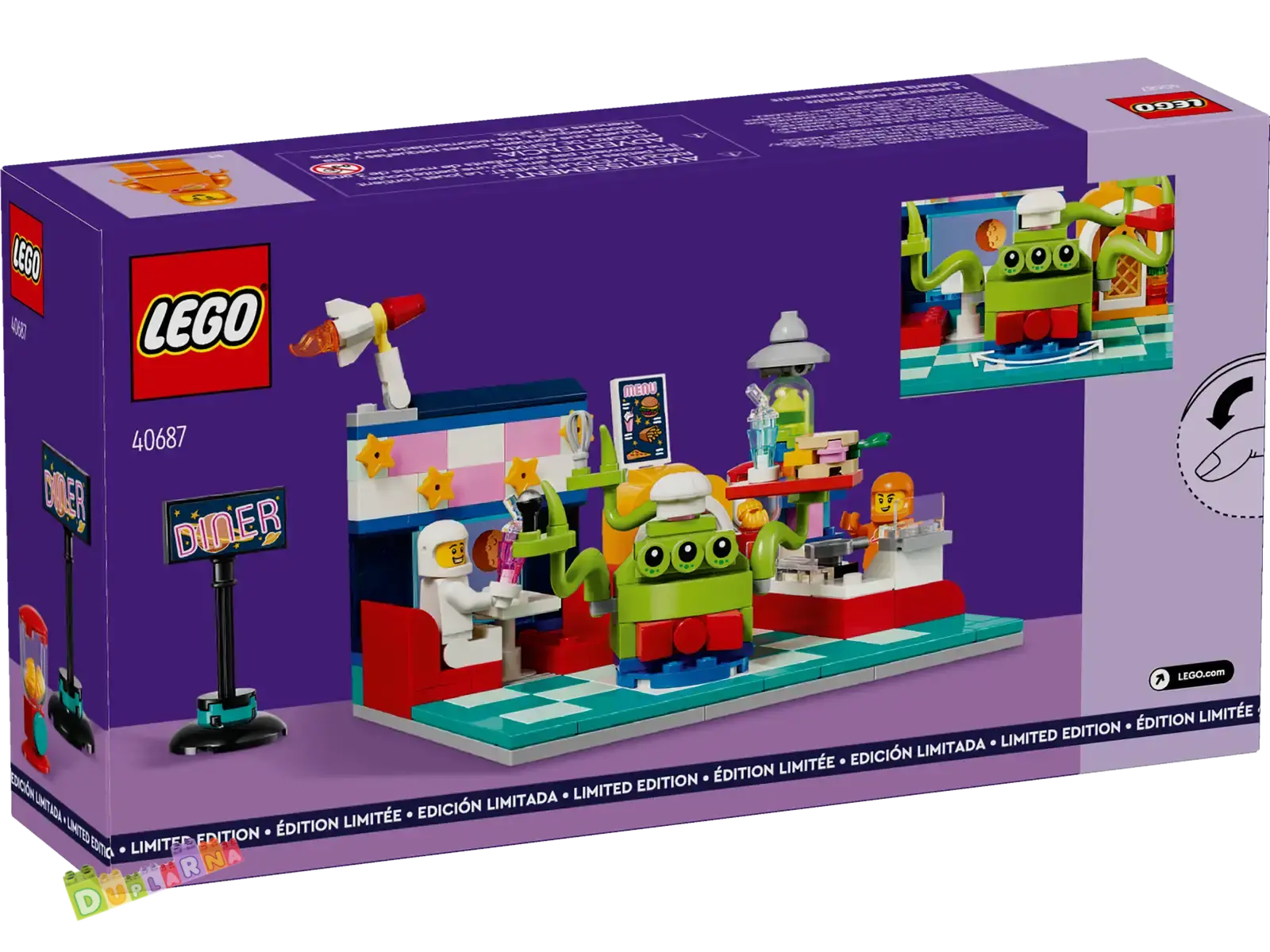 Lego 40687 - VIP / Mimozemšťan a vesmírná restaurace