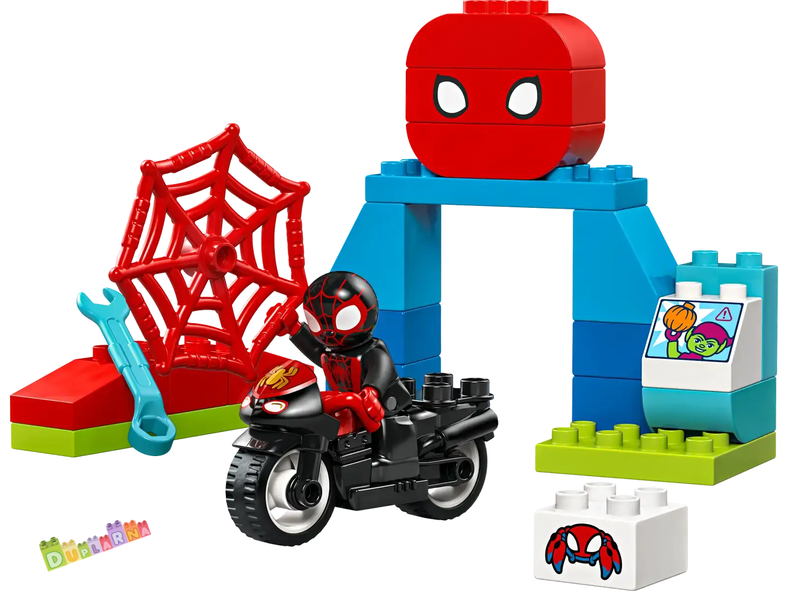 Lego Duplo 10424 - Spiderman / Spin a dobrodružství na motorce