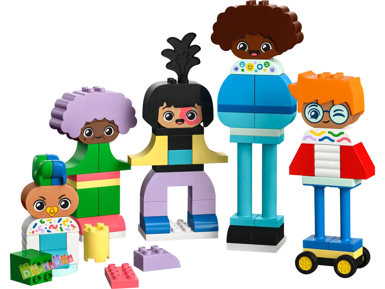 Lego Duplo 10423 - Sestavitelní lidé s velkými emocemi