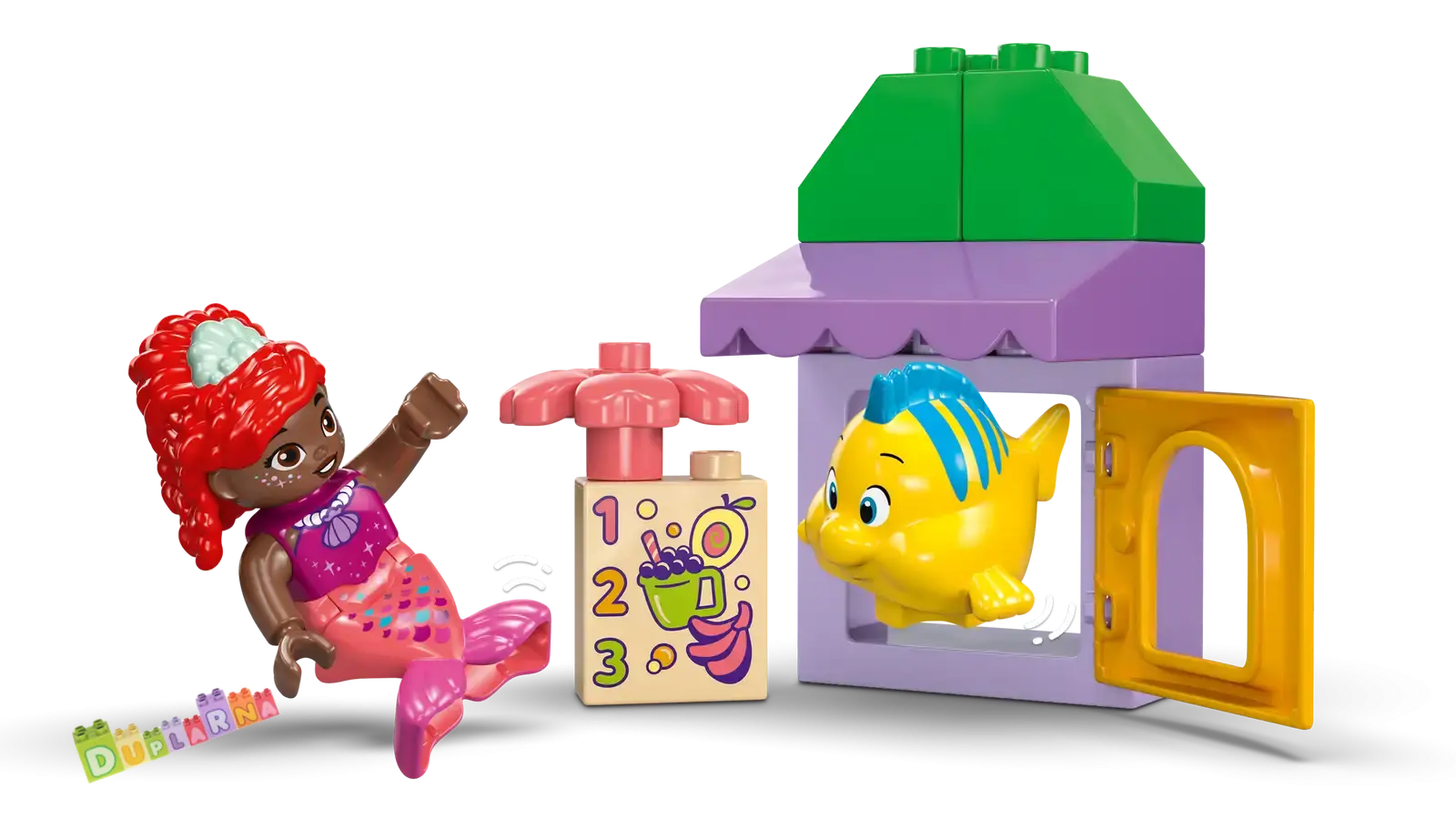 Lego Duplo 10420 - Ariel a Šupinka – stánek s kávou