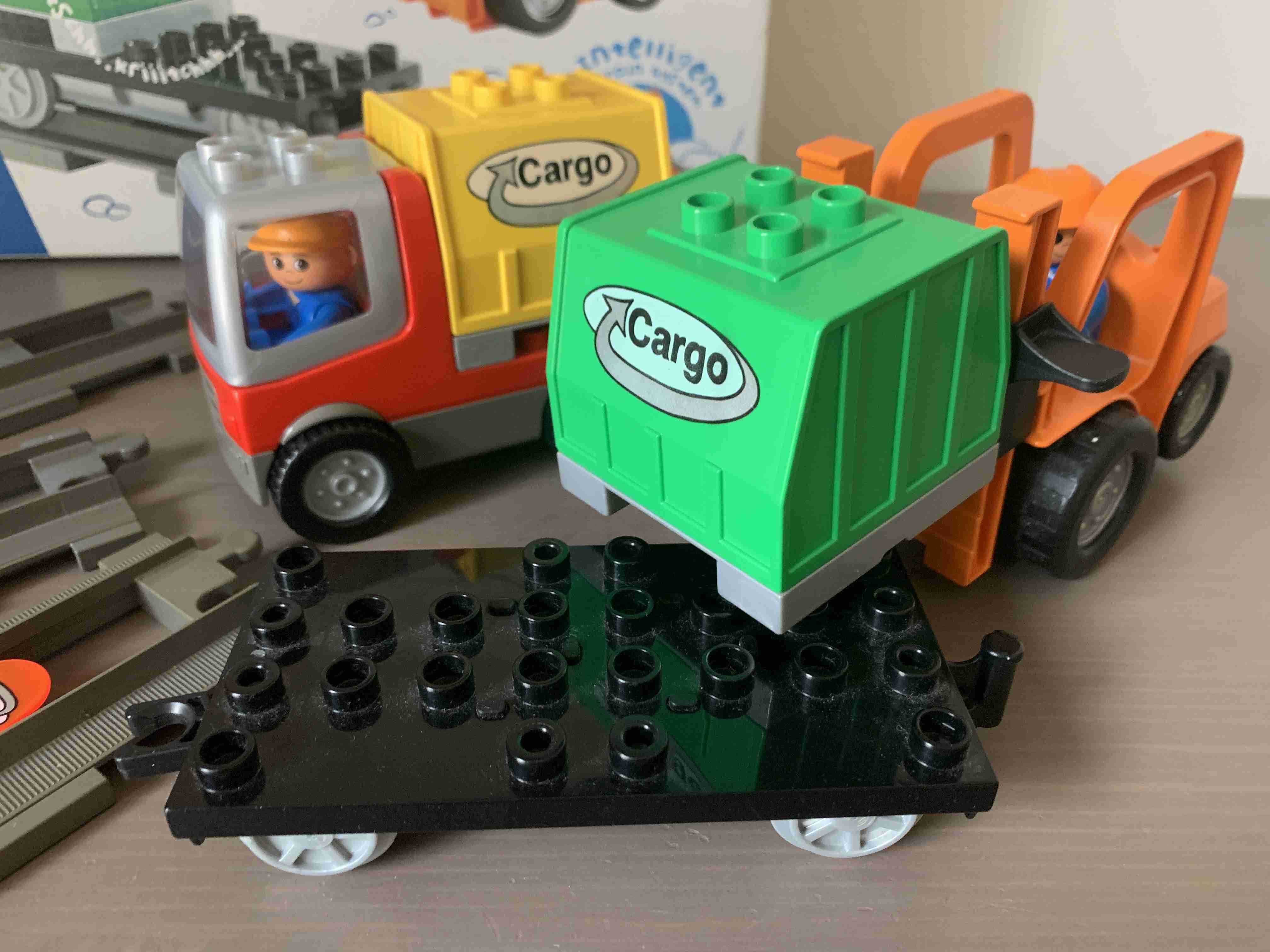Lego Duplo - 3326 Intelli cargo set - nákladní vagon k vlaku Intelli