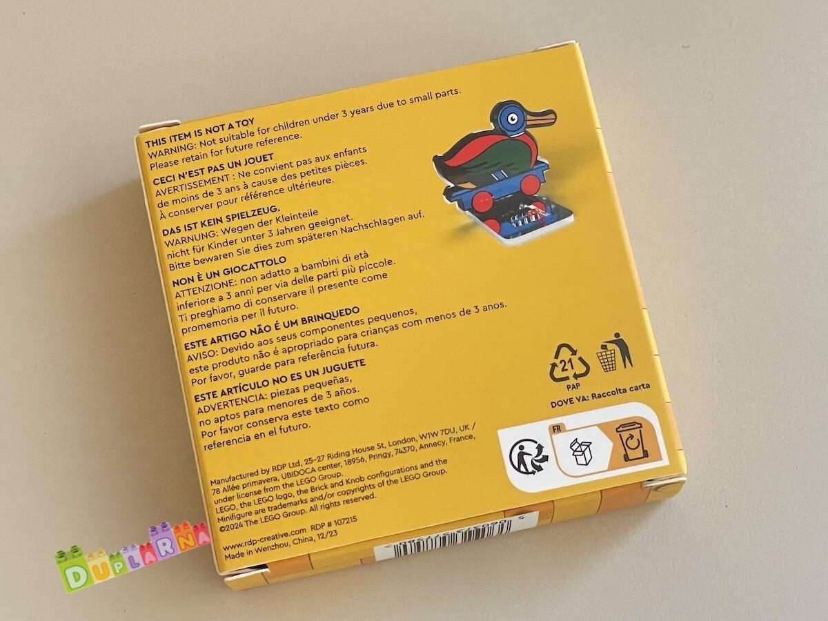 Lego VIP 5008907 - Dřevěný kačer - magnet