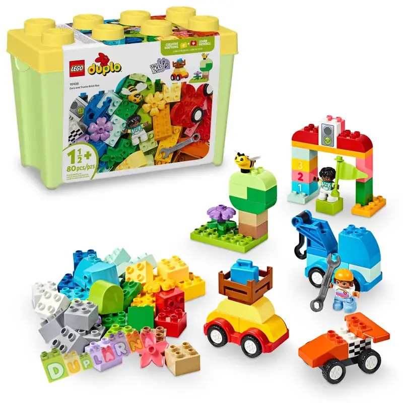 Lego Duplo 10439 Auta a náklaďáky – box s kostkami