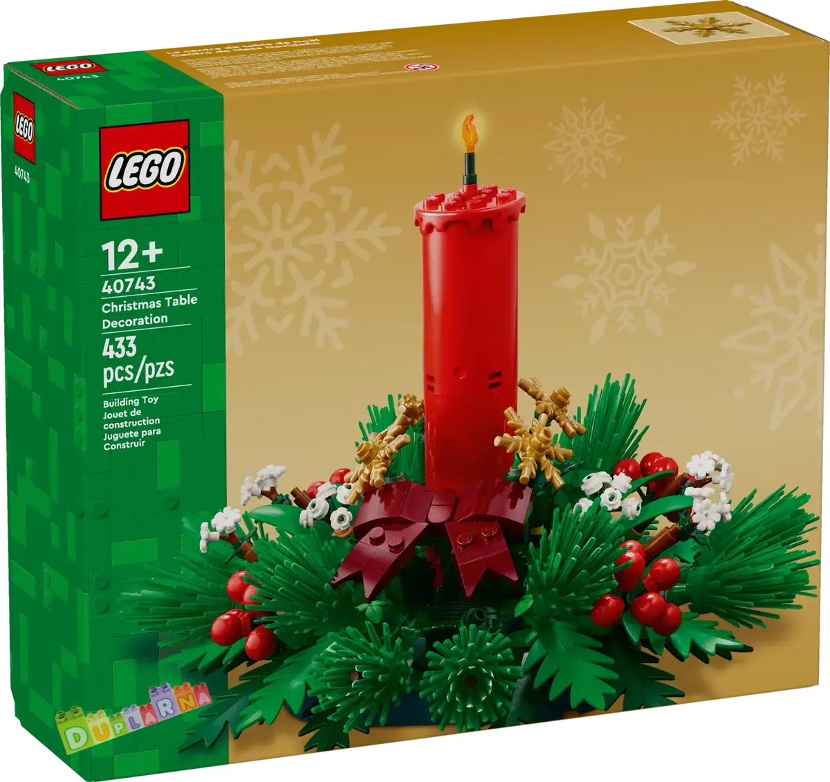 Lego 40743 - Vánoční věnec / ozdoba