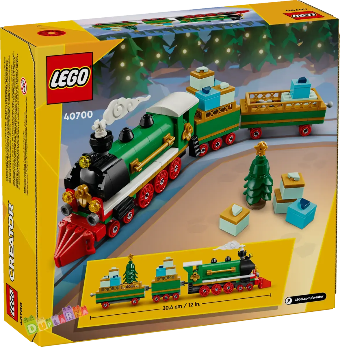 Lego VIP 40700 - Vánoční vláček