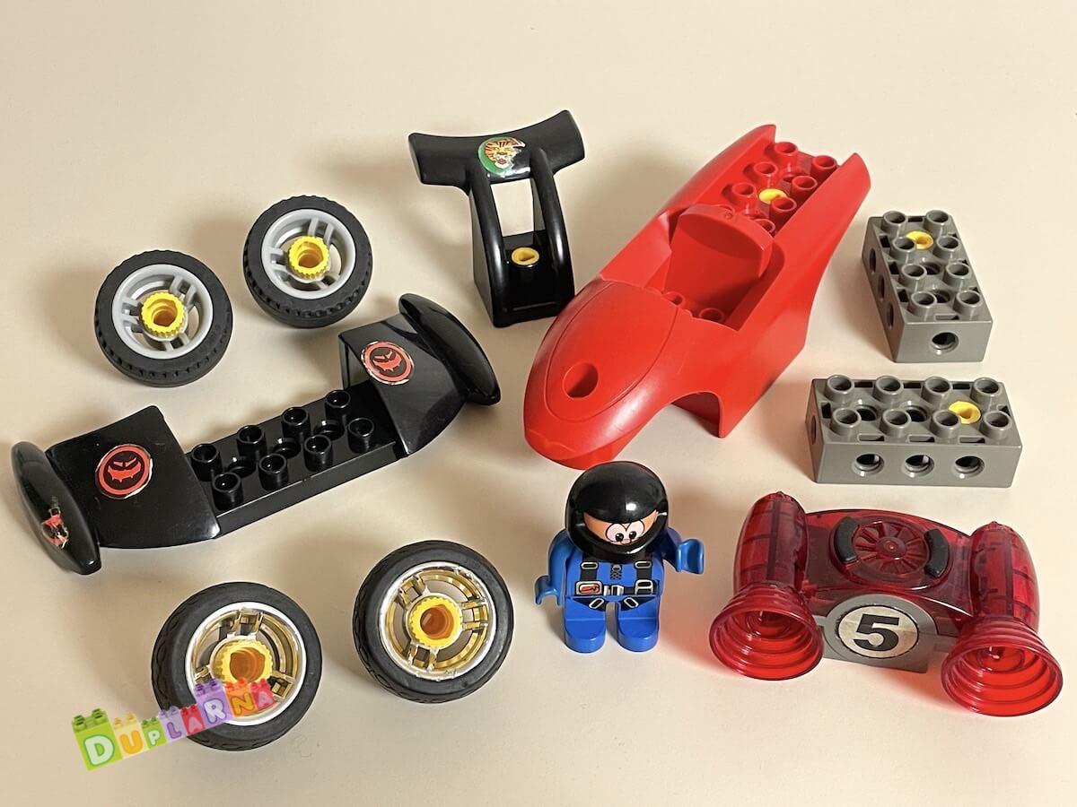 Lego Duplo 2912 - TOOLO - Šroubovací formule - auto se zvuky