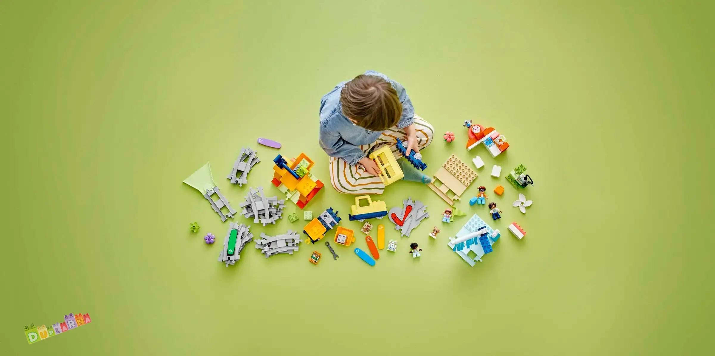 Lego Duplo 10428 - Velký interaktivní komunitní vláček / Nákladní vlak