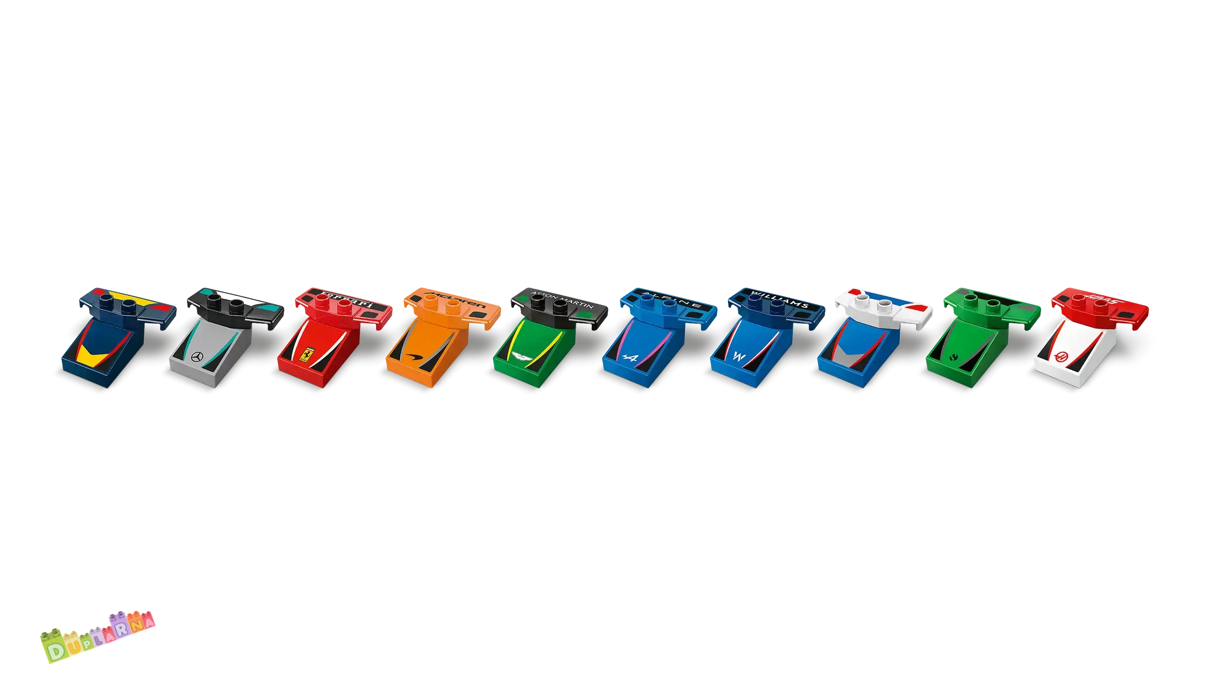 Lego Duplo 10445 - Závodní auta a řidiči týmu F1