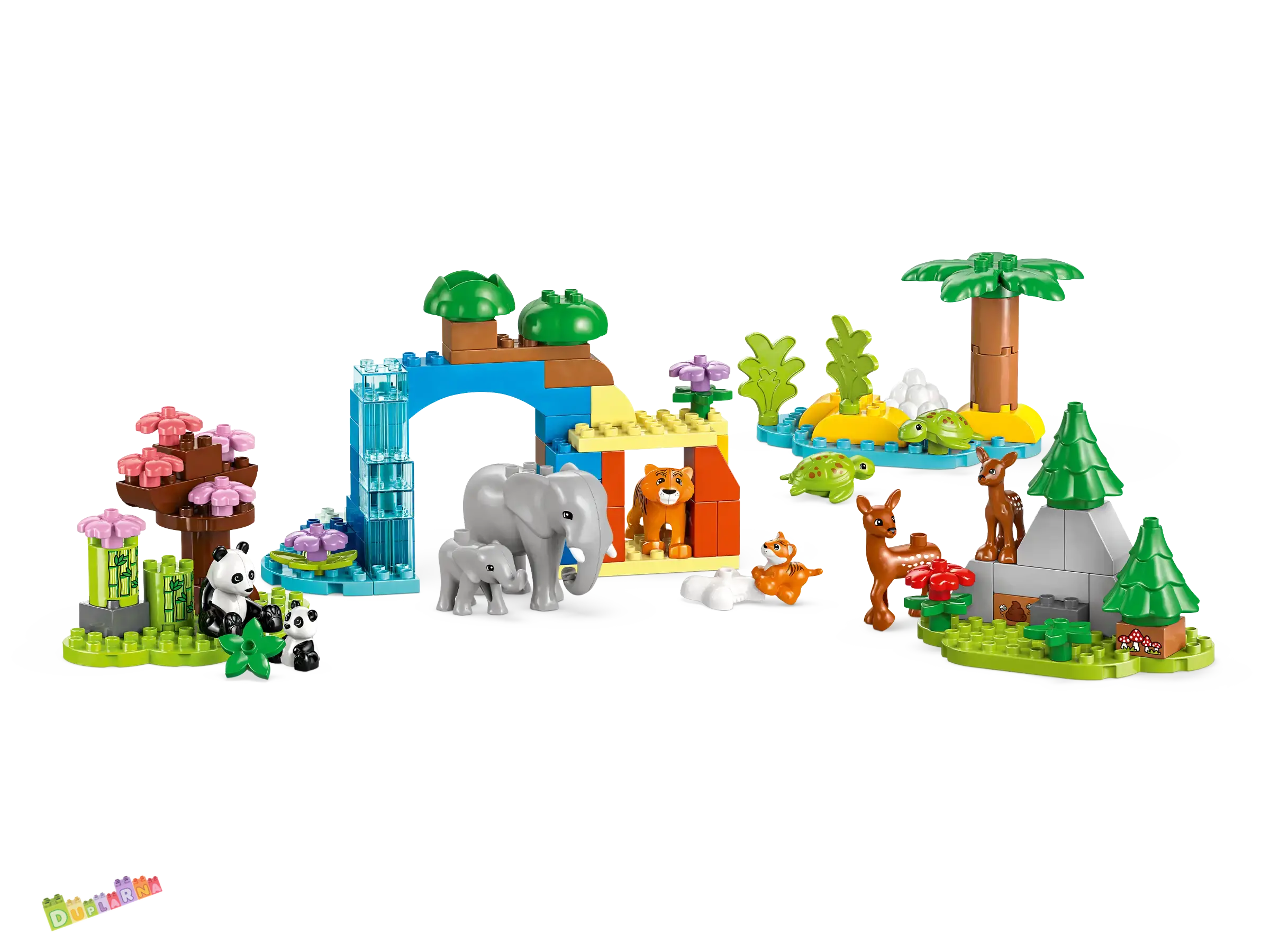 Lego Duplo 10446 - Rodinky divokých zvířat 3 v 1