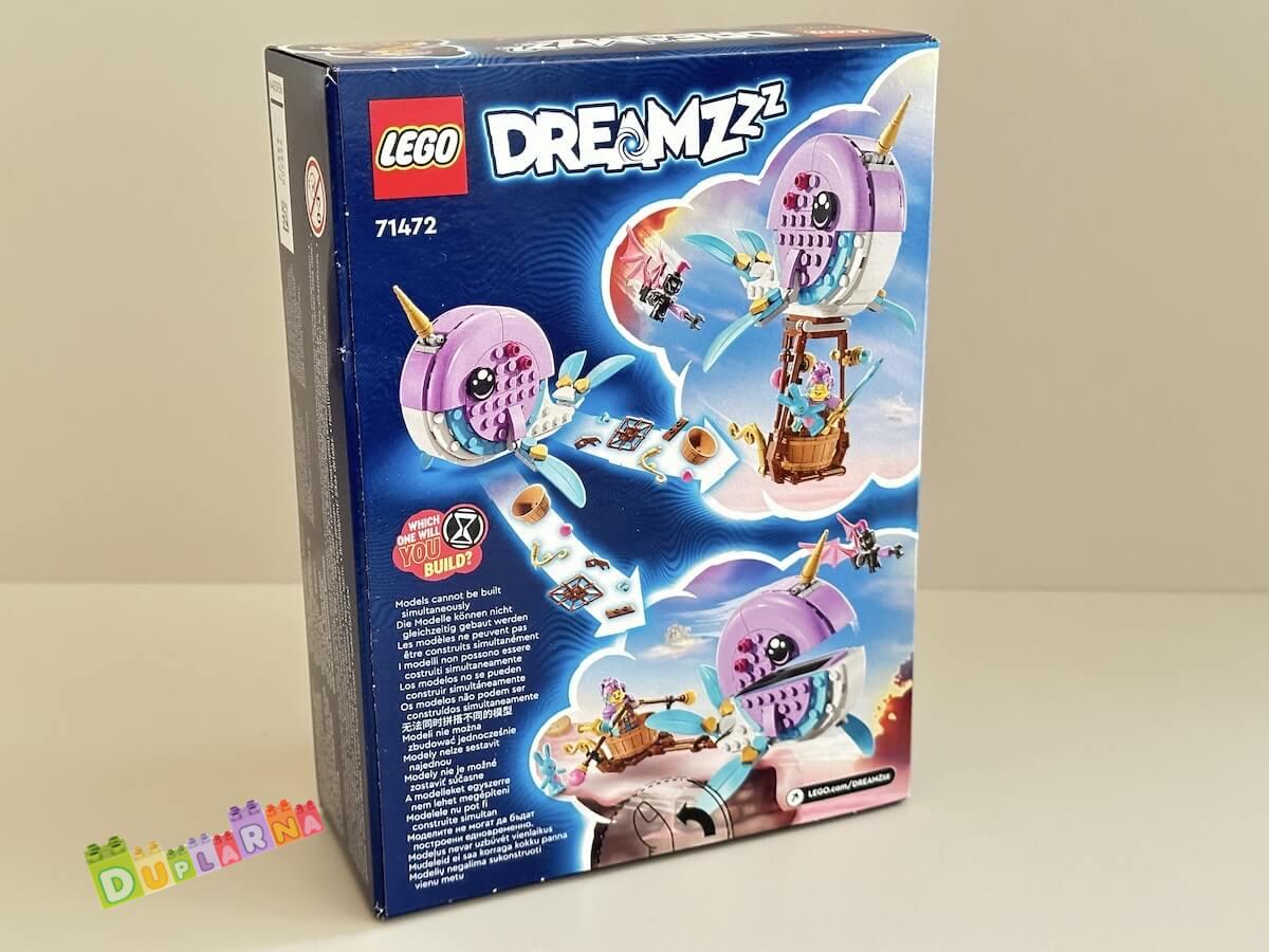 Lego DREAMZzz 71472 - Izzie a její horkovzdušný balón ​ve tvaru narvala