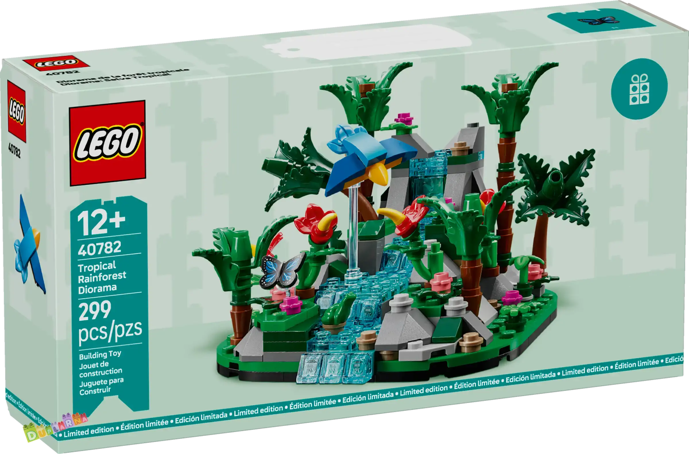 Lego VIP 40782 - Dioráma tropického deštného pralesa
