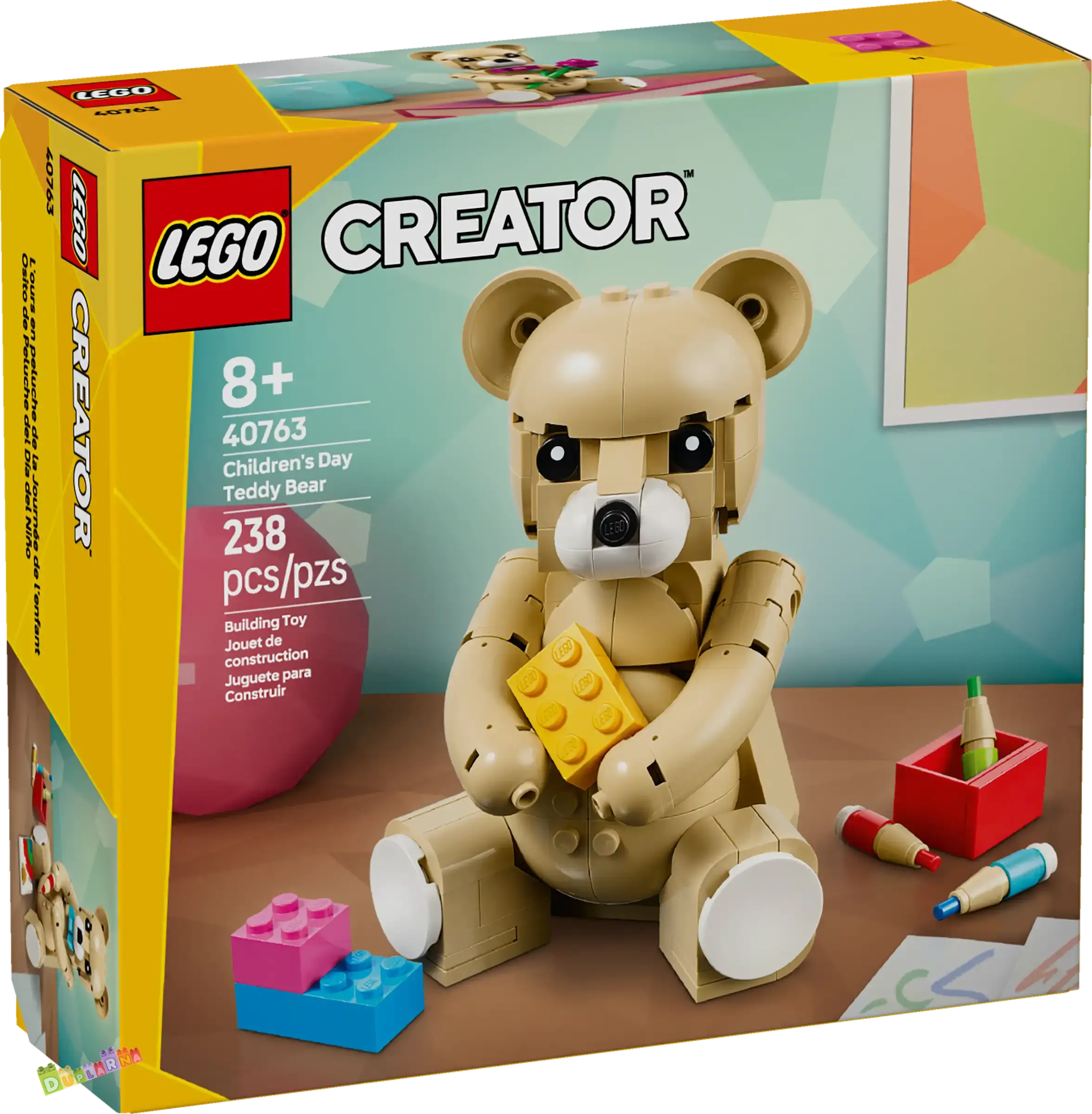 Lego Creator VIP 40763 - Medvídek ke Dni dětí