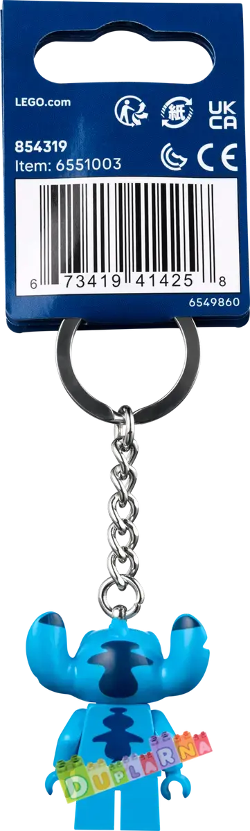 Lego 854319 klíčenka - Přívěsek na klíče – Stitch