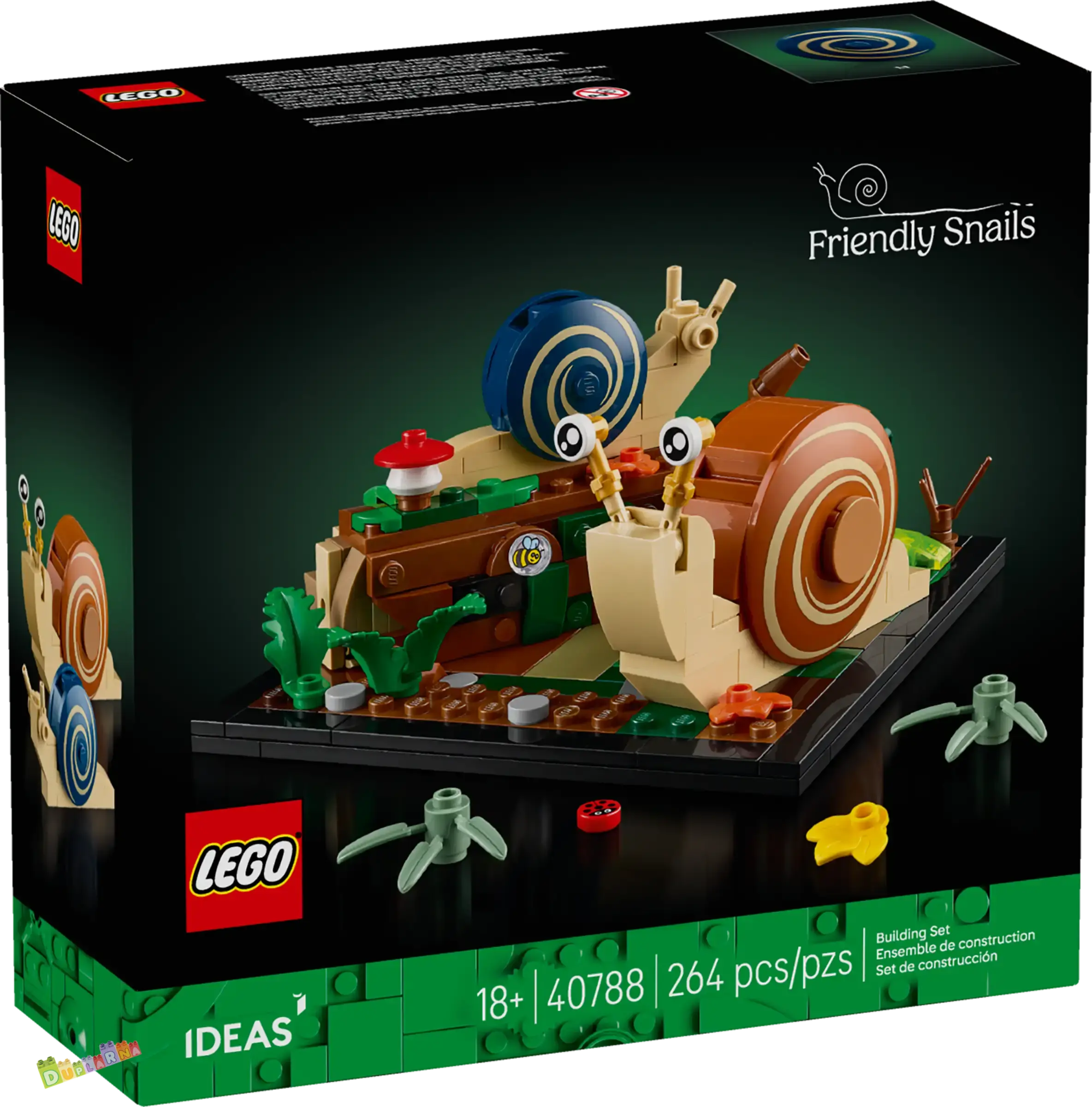 Lego VIP 40788 - Přátelští hlemýždi