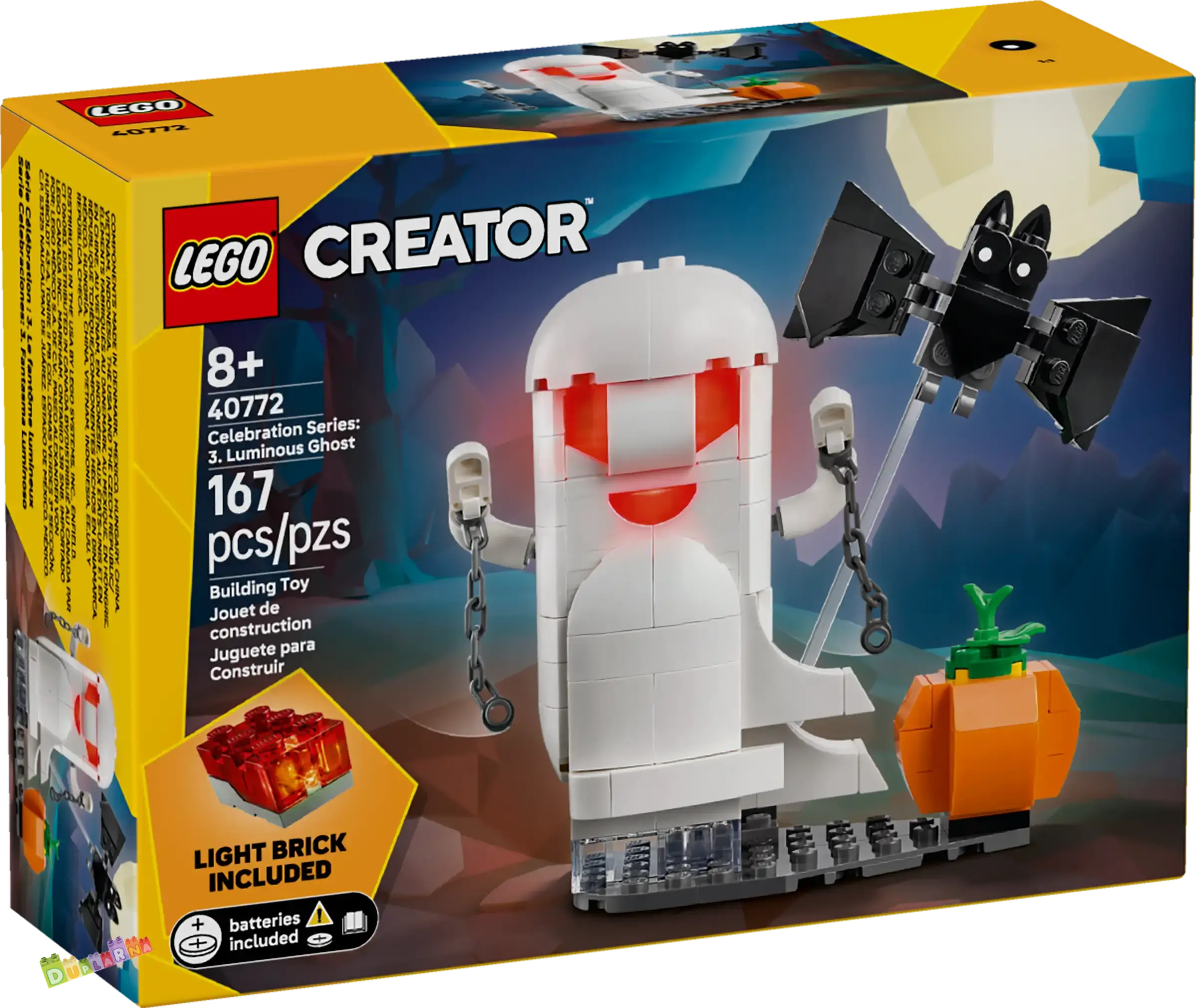 Lego VIP 40772 - Halloweenský duch