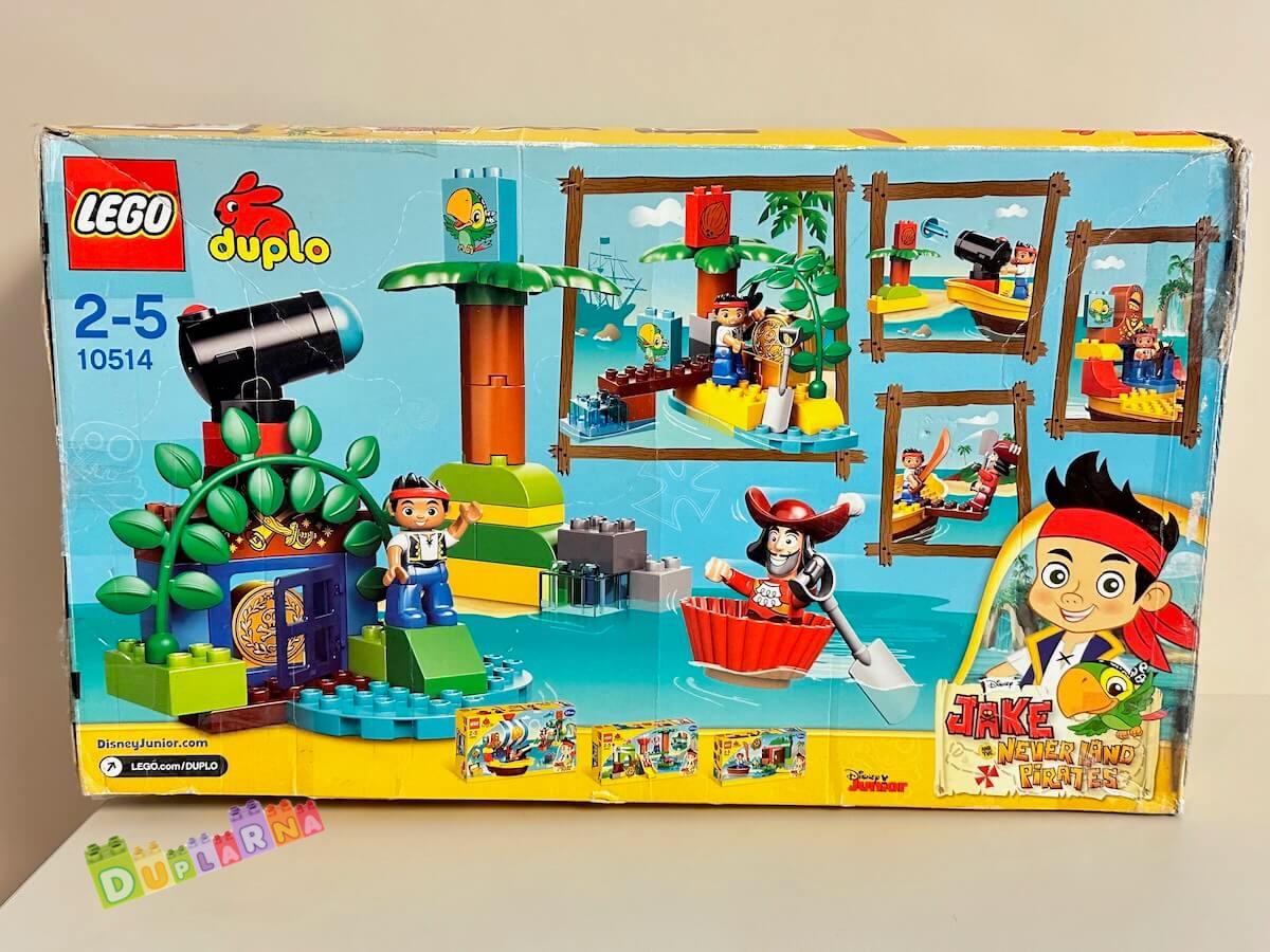 Lego Duplo 10514 - Pirát Jake - Jakeova Pirátská Loď Bucky