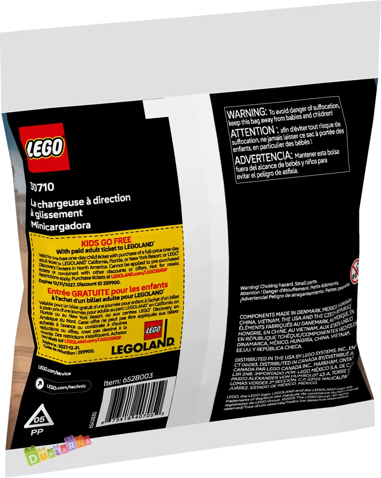 Lego Technic 30710 - Kompaktní nakladač