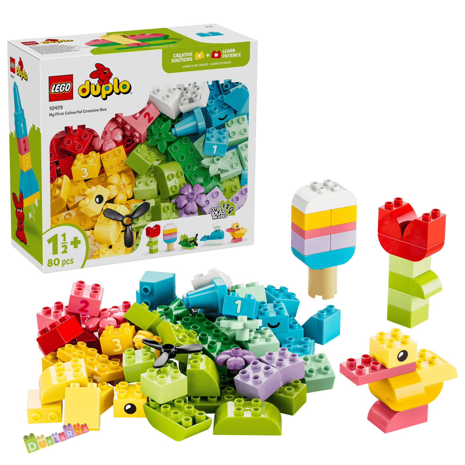 Lego Duplo 10479 - Barevný kreativní box s kostkami
