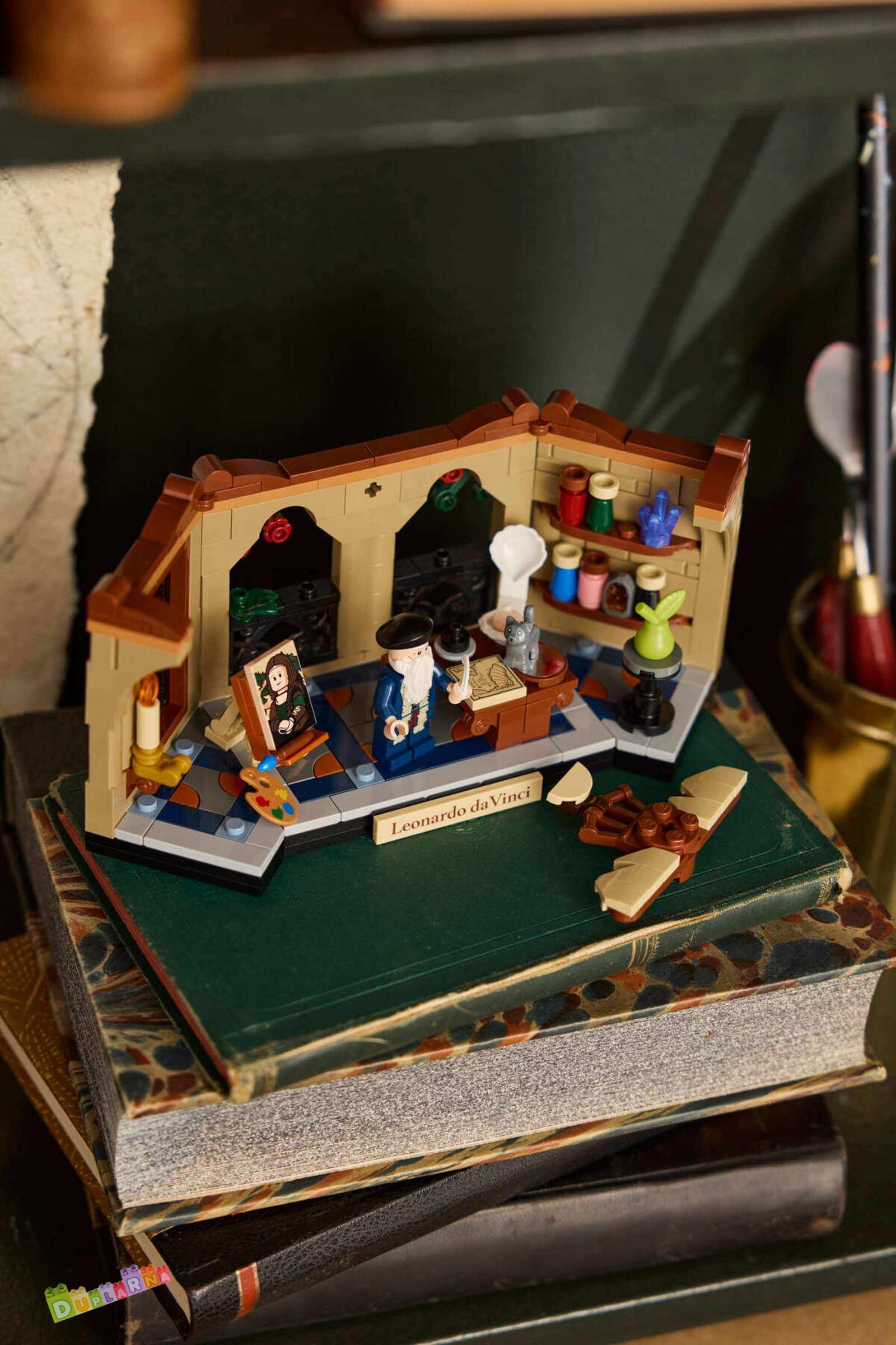 Lego GWP 40902 - Pocta Leonardu da Vincimu
