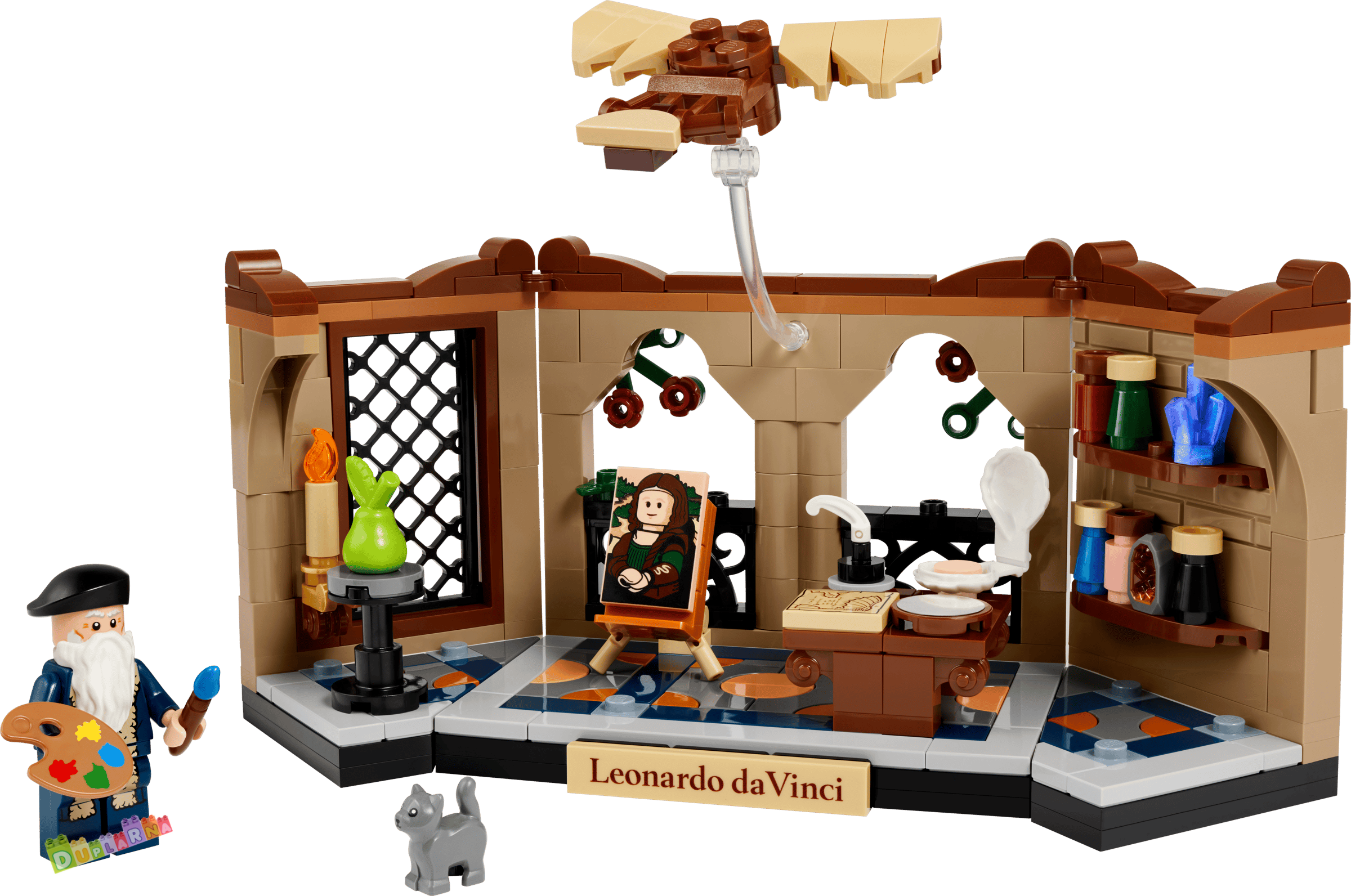 Lego GWP 40902 - Pocta Leonardu da Vincimu