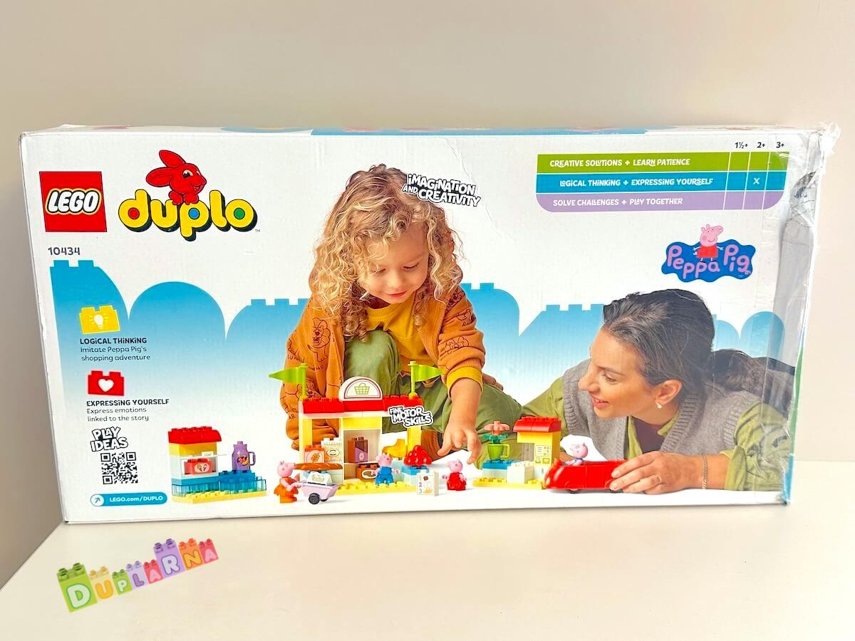 Lego Duplo 10434 - Prasátko Peppa a supermarket