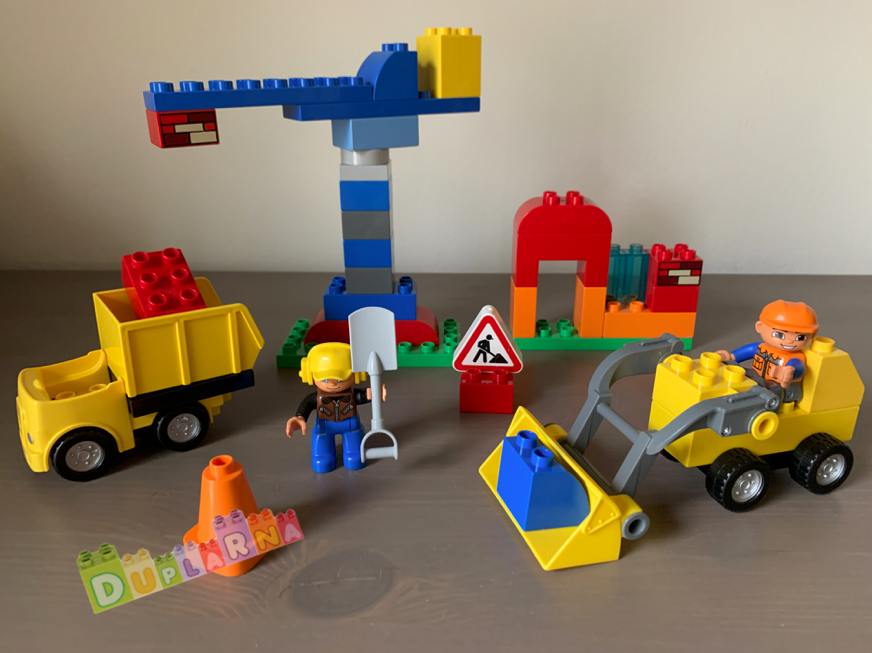 Lego Duplo 10518 - Moje první stavba s jeřábem