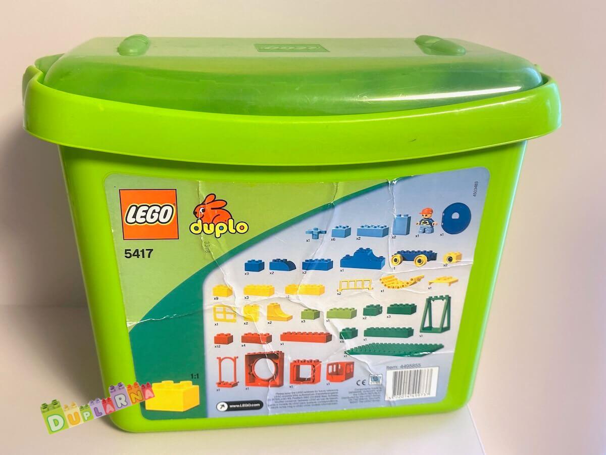Lego Duplo 5417 - Set kostek Deluxe - Dětské hřiště + podložka s Boxem