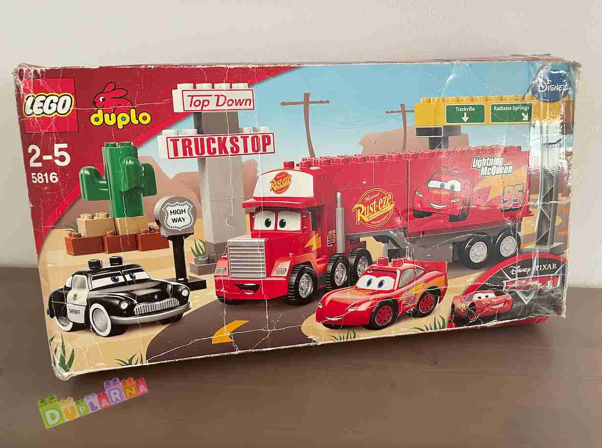 Lego Duplo 5816 - Cars - Mack na cestě / McQueen
