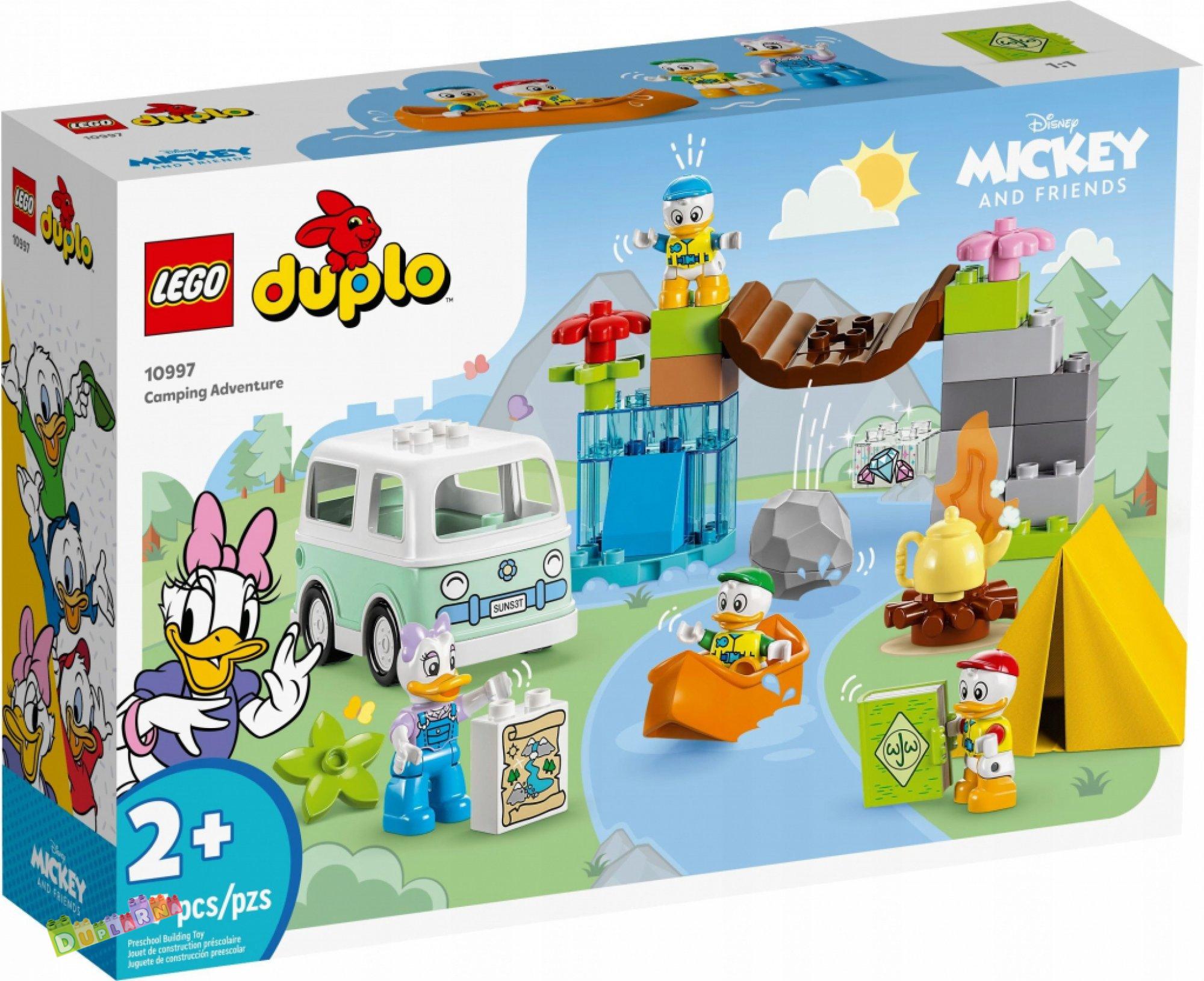 Lego Duplo 10997 - Dobrodružné kempování - Kačeři